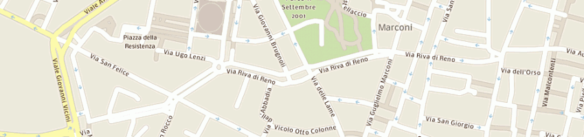 Mappa della impresa lusa gabriella a BOLOGNA