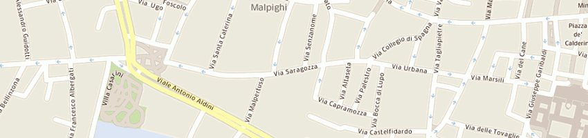 Mappa della impresa flamini nicoletta a BOLOGNA