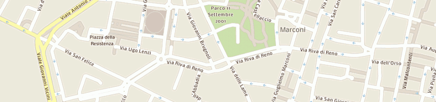 Mappa della impresa cias srl a BOLOGNA