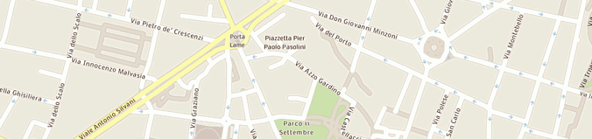 Mappa della impresa centro sociale anziani costa g a BOLOGNA