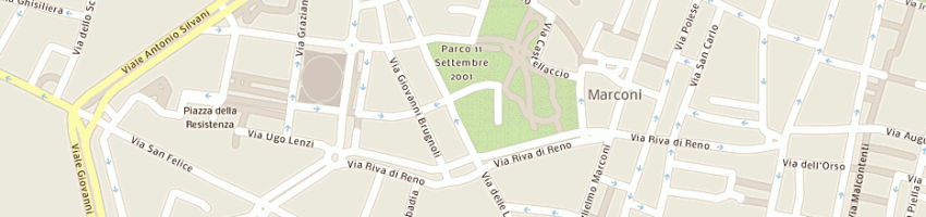 Mappa della impresa tedeschi paolo a BOLOGNA