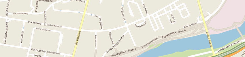 Mappa della impresa aro's (sas) a BOLZANO