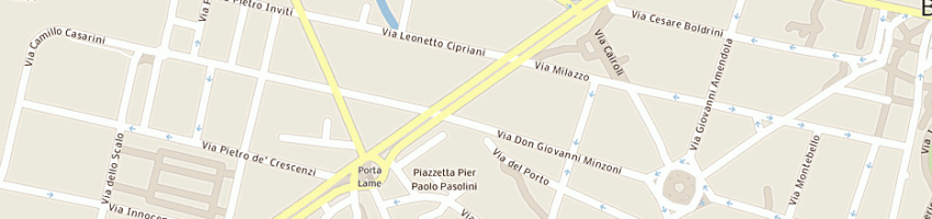 Mappa della impresa agenzia delle dogane a BOLOGNA