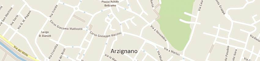 Mappa della impresa cracco santino srl a ARZIGNANO