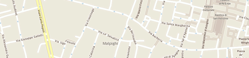 Mappa della impresa ar snc di manfredini e c a BOLOGNA