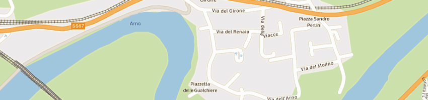 Mappa della impresa gorlei varo e c snc a FIESOLE