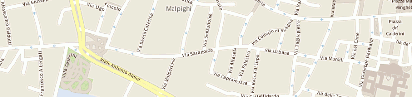 Mappa della impresa zacconi mario a BOLOGNA