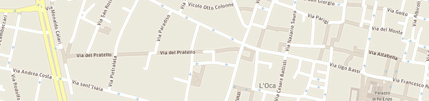 Mappa della impresa studio legale de bonis a BOLOGNA