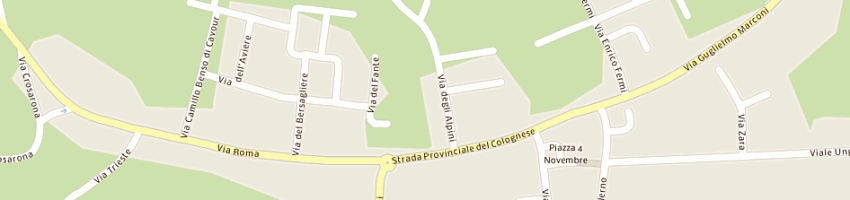 Mappa della impresa effedi di dalla pellegrina paolo a MINERBE