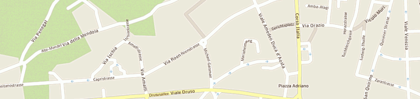 Mappa della impresa aleph srl a BOLZANO