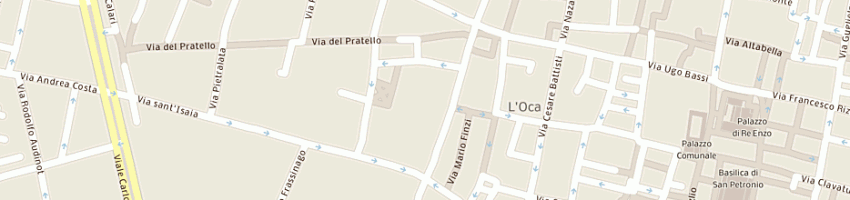 Mappa della impresa conv di s francesco a BOLOGNA