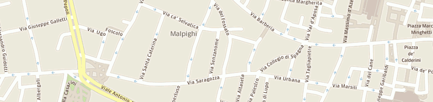 Mappa della impresa toschi anna paola a BOLOGNA