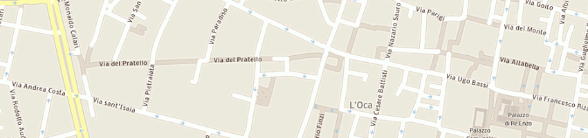 Mappa della impresa ansaldo isidora a BOLOGNA