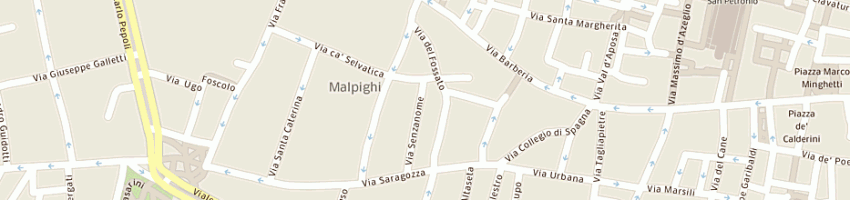 Mappa della impresa arvi snc di paioli arianna e c a BOLOGNA