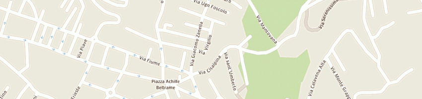 Mappa della impresa scuole elementari villaggio giardino a ARZIGNANO