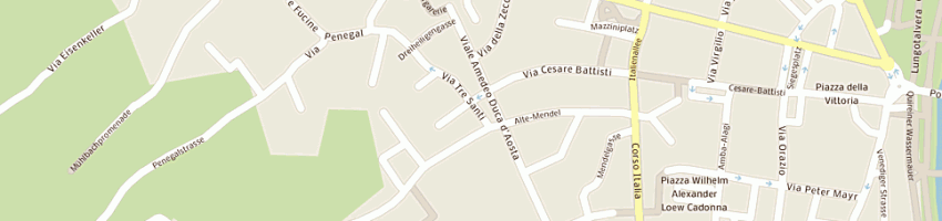 Mappa della impresa dal molin silvana in borsetto a BOLZANO