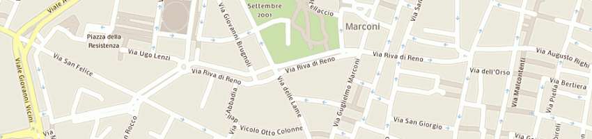 Mappa della impresa mcm sas di montisano alessandro e c a BOLOGNA