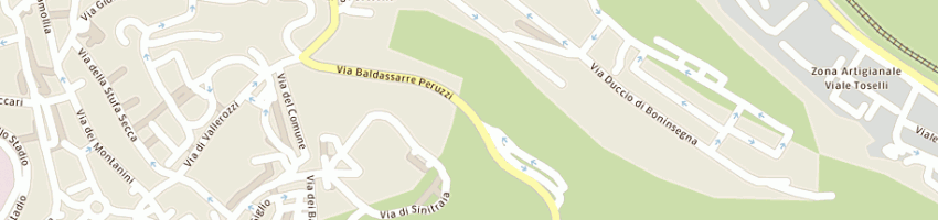Mappa della impresa associazione calcio siena a SIENA