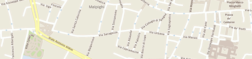 Mappa della impresa itc crescenzi a BOLOGNA