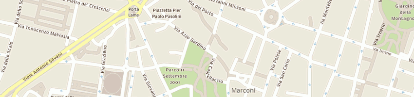 Mappa della impresa caffetteria pasticceria il duca di zanotti emanuele a BOLOGNA