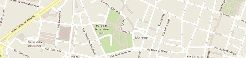 Mappa della impresa fondazione ceur a BOLOGNA