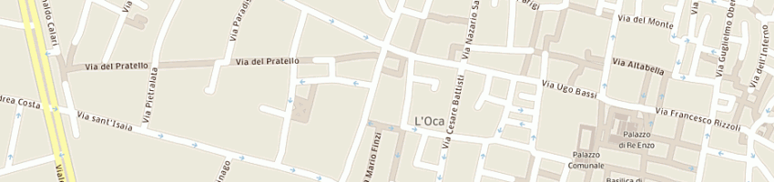 Mappa della impresa mingardi pompeo a BOLOGNA