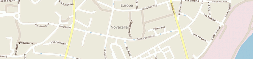 Mappa della impresa parrocchia regina pacis a BOLZANO