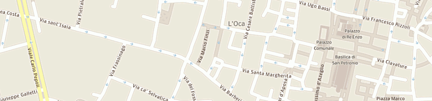 Mappa della impresa libreria antiquaria di dall'occa marco a BOLOGNA