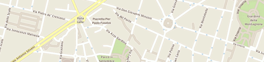 Mappa della impresa comunico' advertising srl a BOLOGNA