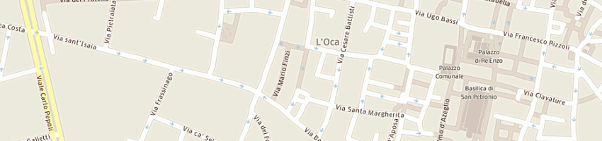 Mappa della impresa lorenzoni elisabetta a BOLOGNA