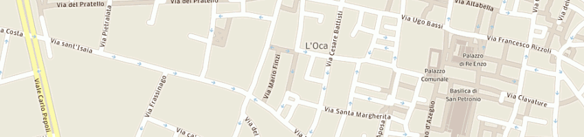 Mappa della impresa centro odontotecnico di ortensi gianni e c snc a BOLOGNA
