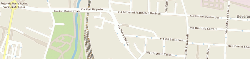 Mappa della impresa la cicala di gigli luisa a BOLOGNA