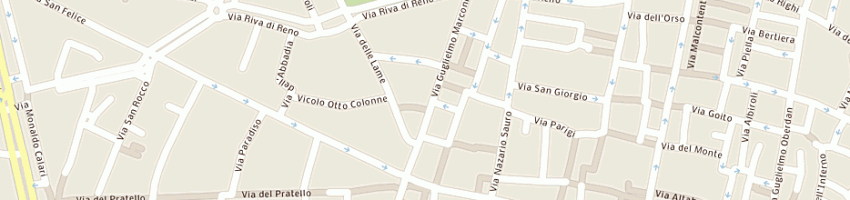 Mappa della impresa cima srl a BOLOGNA