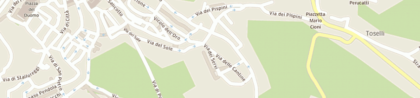 Mappa della impresa suore stimmatine a SIENA