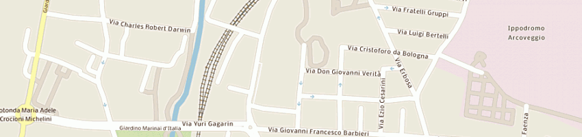 Mappa della impresa ruggiano giuseppe a BOLOGNA