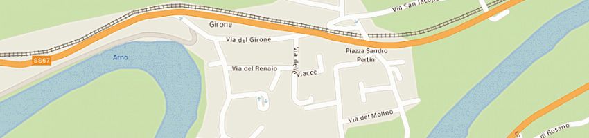 Mappa della impresa si mi sas di mirella meacci e c a FIESOLE
