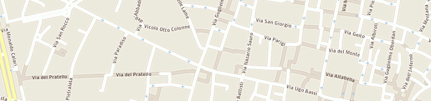 Mappa della impresa delta progetti sas di p i cesarino botton e c a BOLOGNA