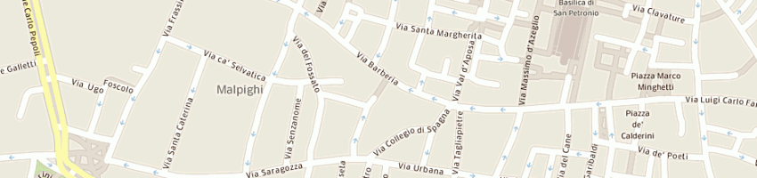 Mappa della impresa salizzoni giovanni a BOLOGNA