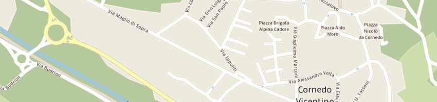 Mappa della impresa al caminetto di scortegagna graziella a CORNEDO VICENTINO