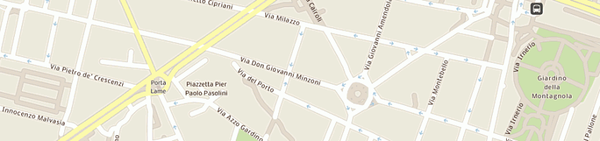 Mappa della impresa centro medico bononia srl a BOLOGNA