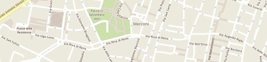 Mappa della impresa pasquarelli elena a BOLOGNA