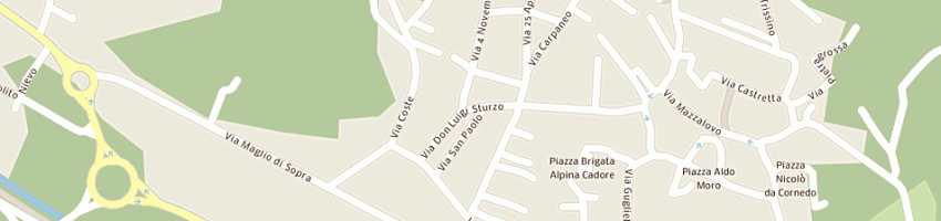 Mappa della impresa piesse diffusione pellami srl a CORNEDO VICENTINO