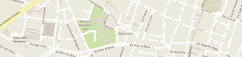 Mappa della impresa cavina domenico a BOLOGNA