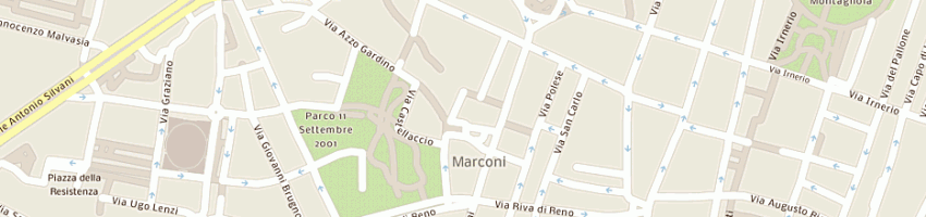 Mappa della impresa centro elaborazione dati di tedesco mariarosaria e c sas a BOLOGNA