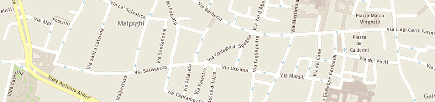 Mappa della impresa centaurea associazione italiana ricerca rimedi floreali a BOLOGNA