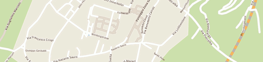 Mappa della impresa scuola media in lingua tedesca jkardinal franzelin a LAIVES
