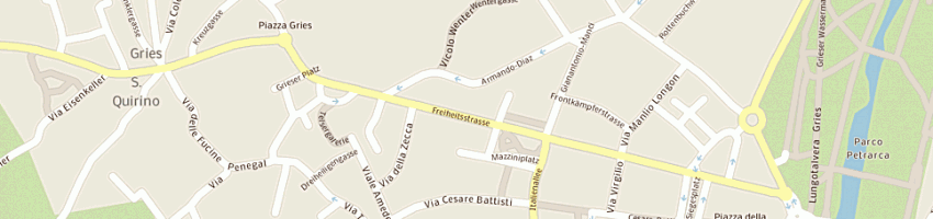 Mappa della impresa salone corso a BOLZANO
