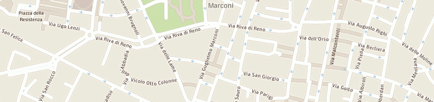 Mappa della impresa csp - italia srl a BOLOGNA