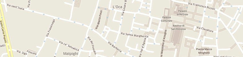 Mappa della impresa shangri - la' a BOLOGNA