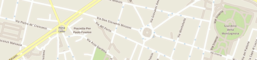 Mappa della impresa cunegatti beatrice a BOLOGNA